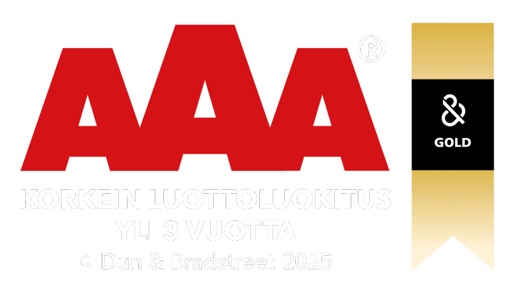 imageedit_1_4045965911 AAA Gold -luottoluokitus • Dun & Bradstreet 2024 • Korkein luottoluokitus yli 3 vuotta • KPL Rakentava Oy